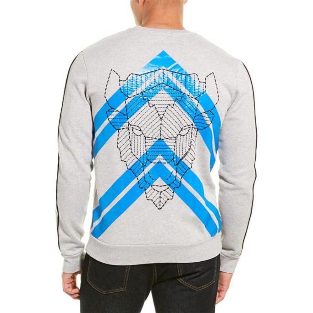 Scotch & Soda men's alpine bison 1815 Meters High crewneck sweatshirt, size M